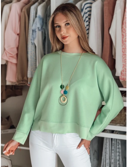 Dámská máslová halenka oversize s přívěskem mint Dstreet model 21986127 - FashionStreet