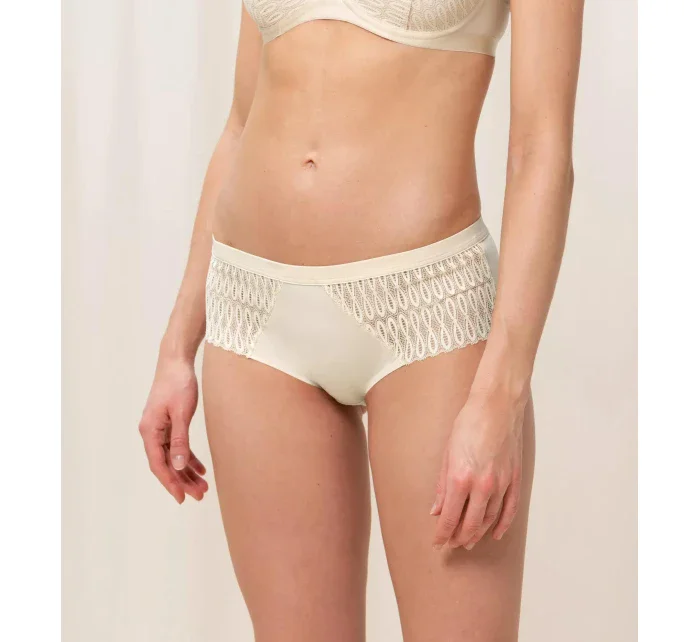 Dámské kalhotky Aura Spotlight Maxi krémové - Triumph