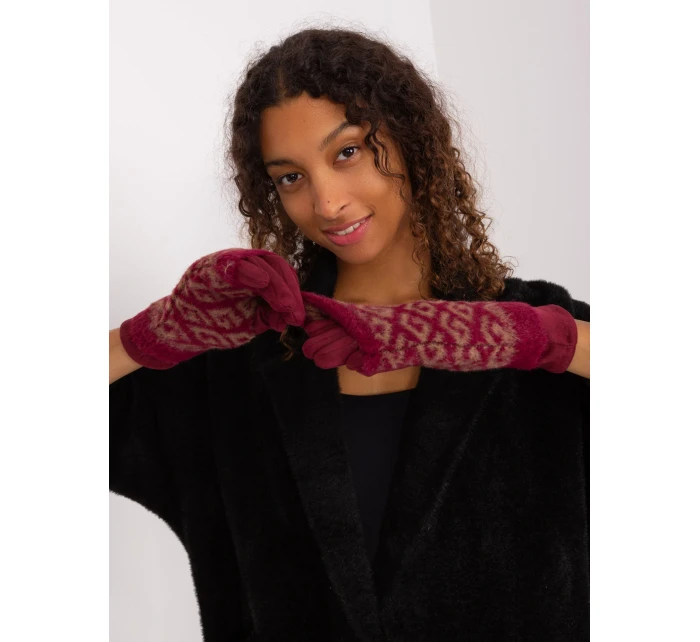 Rukavice AT RK 2310.91 bordová