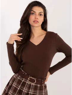 Blúzka RV BZ A1054.34 tmavohnedá