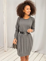 Šaty RV TU 5184.93P tmavo šedá