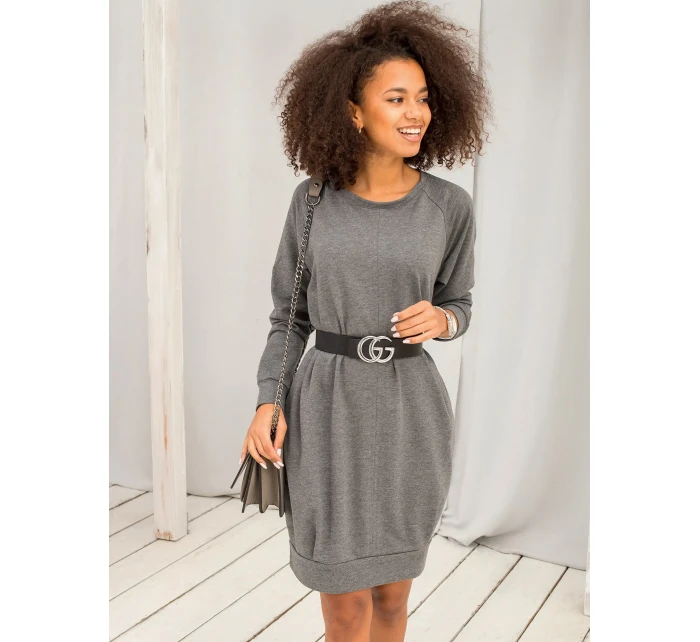 Šaty RV TU 5184.93P tmavo šedá