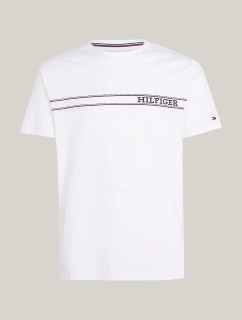 Pánske tričko UM0UM03196 YBR white - Tommy Hilfiger
