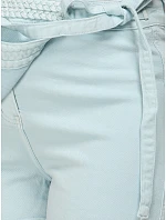 Dámska modrá džínsová sukňa-šortky FashionStreet SY0513