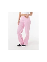Nohavice RIP CURL AGGIE RELAXED JEANS, ružové