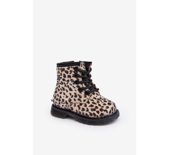 Dětské Botky s Zipem Bežové model 21636505 - Boto