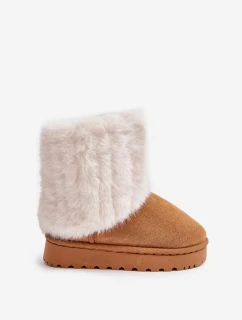 Dětské Sněhule S Kožíškem Camel model 21672884 - Boto