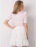 Blúzka FN BZ 4591.06P bielo-ružová