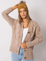 Dámska čiapka 69 tmavo žltá