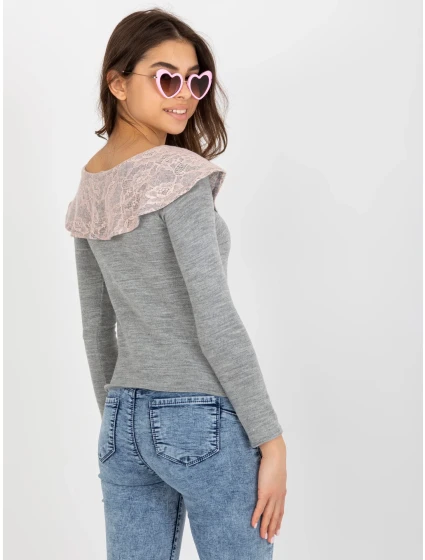 Jumper LK SW 506559 2.13 svetlo ružová