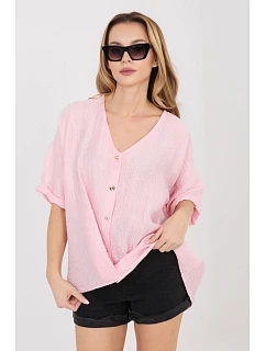 Košeľa s krátkym rukávom model 225510 Taliansko Moda