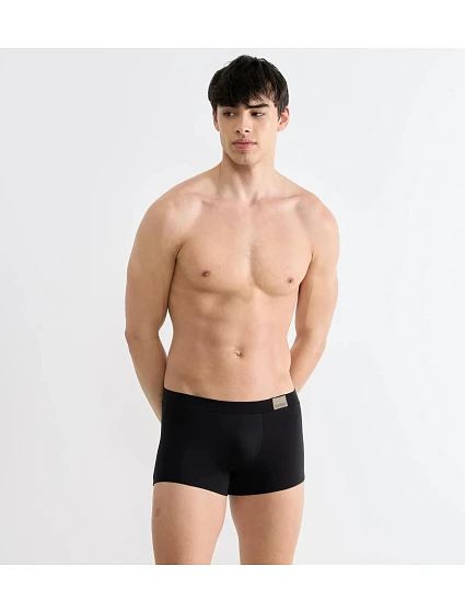 Pánské boxerky GO Natural Hipster C2P - BLACK - černá 0004 - SLOGGI