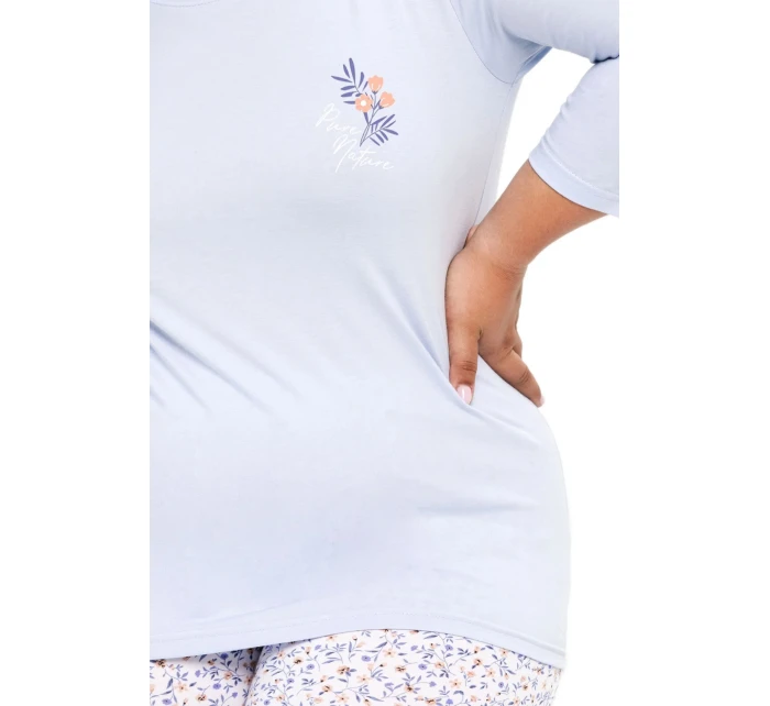 Dámske pyžamo 3257 Ariella modré - TARO