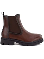 Skórzane damskie brązowe Sergio model 22553931 - LEONE Skórzane damskie brązowe Sergio model 22553931 - LEONE