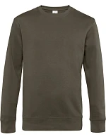 B&C KING Crew Neck_° Pánská mikina 01.U01K khaki B&C KING Crew Neck_° Pánská mikina 01.U01K khaki