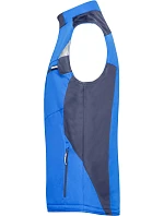JN 825 Pracovní zimní softshellová vesta Strong model 22491354 royal/navy - Daiber