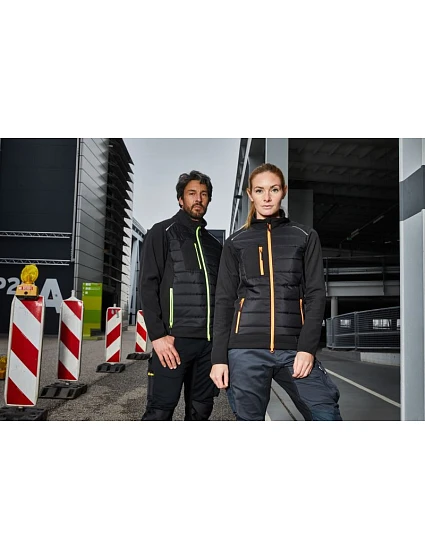 JN Pánská hybridní bunda 02. black/black model 22532631 - Daiber