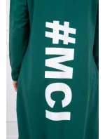 Zelená bunda s potiskem Zelená bunda s potiskem