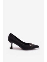 Lodičky s ozdobným detailem model 21937544 - Boto Lodičky s ozdobným detailem model 21937544 - Boto