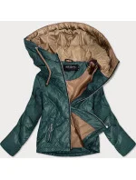 DÁMSKA ĽAHKÁ BUNDA S KAPUCŇOU ZELENÁ (BH2004) DÁMSKA ĽAHKÁ BUNDA S KAPUCŇOU ZELENÁ (BH2004)