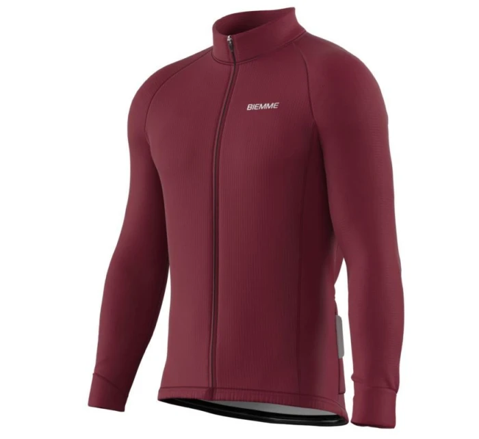 Biemme košeľa s dlhým rukávom BELVEDERE bordová L