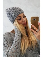 Fleecová čiapka Roma K224 tmavo šedá Fleecová čiapka Roma K224 tmavo šedá