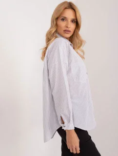 Košeľa BP KS 1012.25 biela sivá