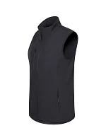 Dámska softshellová vesta Trail ebony gray
