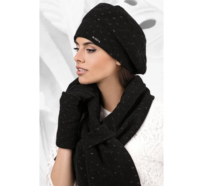 Dámska šatka 01 čierna - Kamea