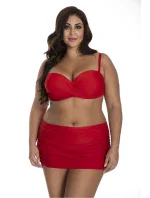 Dámske dvojdielne plavky 614 červené Barontex - Primo