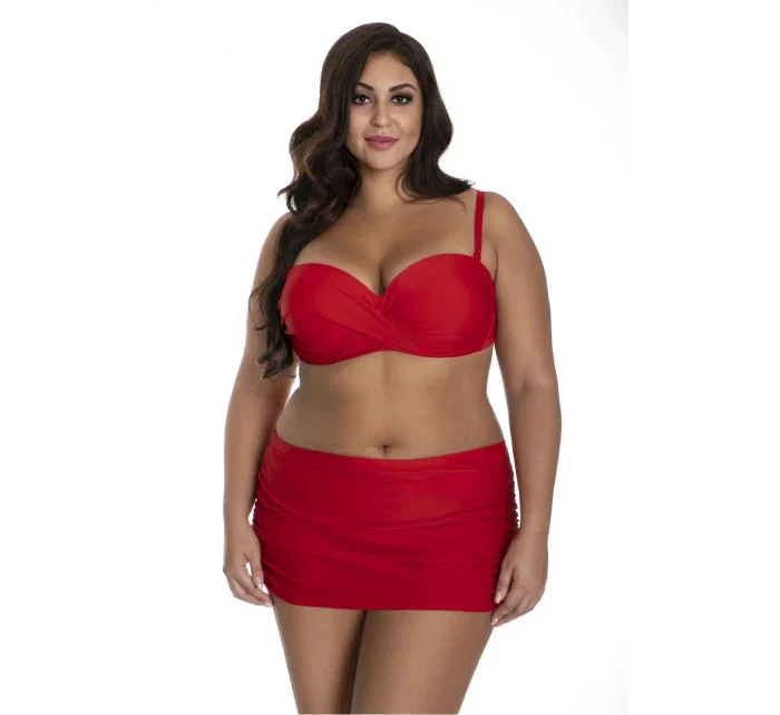 Dámske dvojdielne plavky 614 červené Barontex - Primo