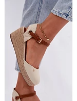 Dámske sandále Wrangler 20261087-99Q béžové Dámske sandále Wrangler 20261087-99Q béžové