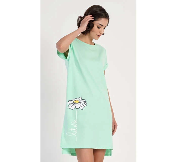 Dámska nočná košeľa s krátkym rukávom Matylda