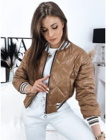 Dámska bunda BOMBER camel FashionStreet TY3431