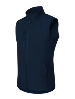 Pánska softshellová vesta Trail (tmavomodrá)