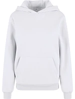 BY 289 Dámská oversize mikina s kapucí "Fluffy" model 22451560 white - Build your Brand BY 289 Dámská oversize mikina s kapucí "Fluffy" model 22451560 white - Build your Brand