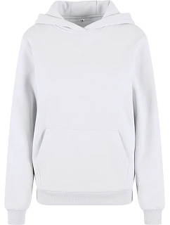 BY 289 Dámská oversize mikina s kapucí "Fluffy" model 22451560 white - Build your Brand