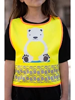 Korntex FUN Detská bezpečnostná vesta 76.FUNY hi vis yellow/elephant Korntex FUN Detská bezpečnostná vesta 76.FUNY hi vis yellow/elephant