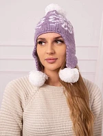 Dámske uši Balbina K381 svetlo fialová