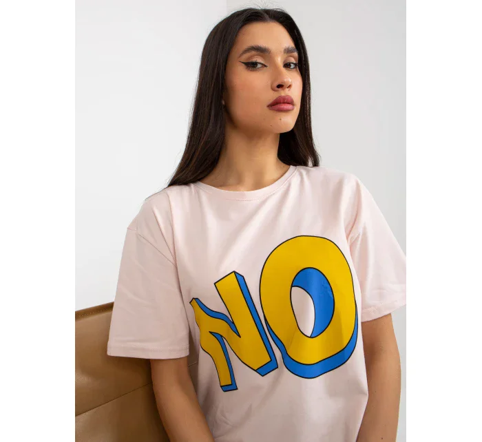 Tričko EM TS 527 2.60P svetlo ružové