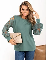 Bluzka LK BZ ciemny model 22400823 - FPrice Bluzka LK BZ ciemny model 22400823 - FPrice