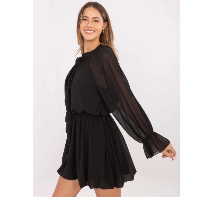 Šaty MI SK A1554.26 čierne Šaty MI SK A1554.26 čierne