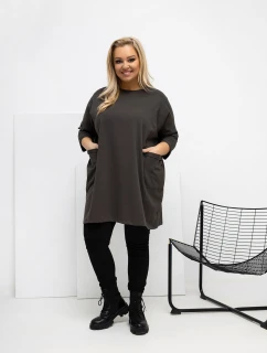 Bluzka RV BZ model 21818961 ciemny khaki - FPrice