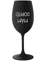 I'M GOT IT! - čierny pohár na víno 350 ml