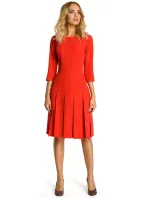 Dámske šaty M336 červené - MOE Dámske šaty M336 červené - MOE