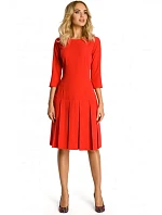 Dámske šaty M336 červené - MOE