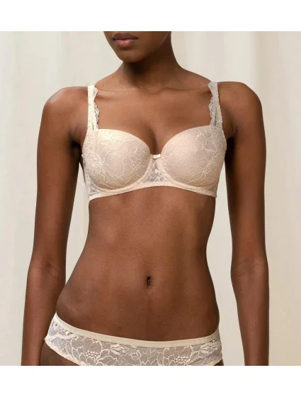 Dámska vystužená podprsenka Amourette Charm WHP02 krémová - Triumph