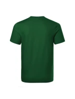 Základné unisex tričko (fľaškovo zelené (štítok značky))