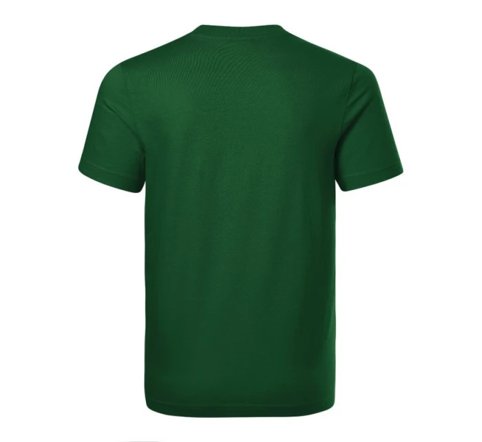 Základné unisex tričko (fľaškovo zelené (štítok značky))