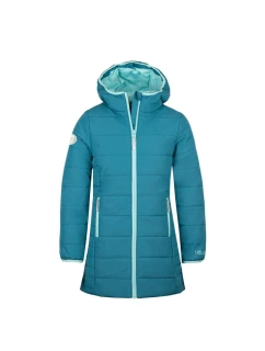 Dívčí zateplená bunda s kapucí Girls Coat winter blue model 21350517 - Trollkids